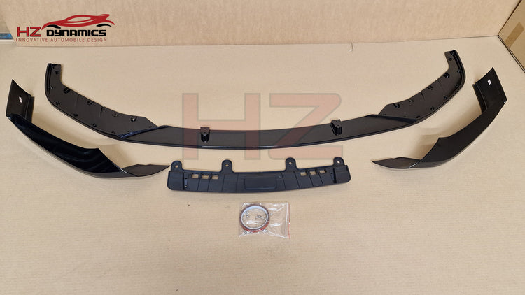Gloss Black Performance Front Lip M SPORT FOR BMW 5 Series G30 G31 2017 2019