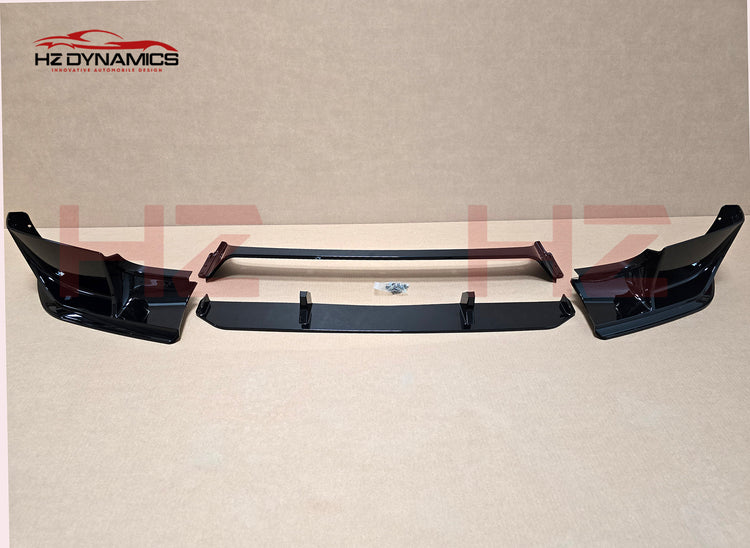 MS Look Gloss Black Front Bumper Lip FOR 2020-2025 Land Rover Defender L663