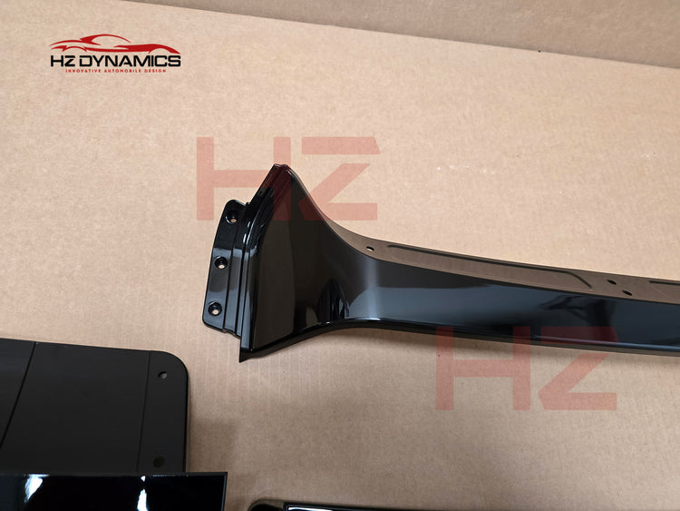 MS Look Gloss Black Front Bumper Lip FOR 2020-2025 Land Rover Defender L663