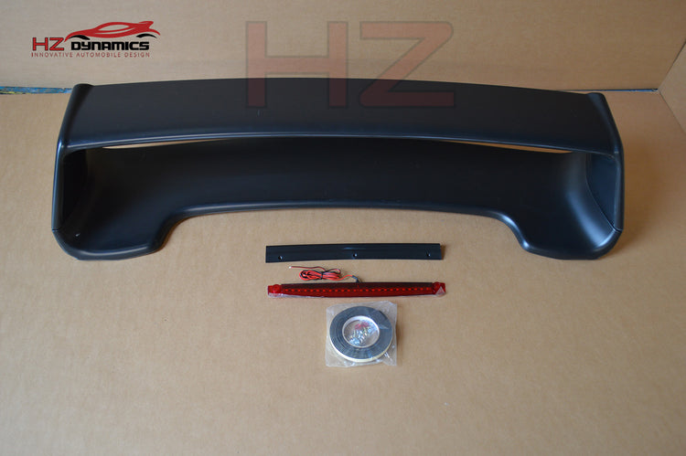WRX STI LOOK BOOT SPOILER FOR SUBARU IMPREZA 2001 2007 PLASTIC