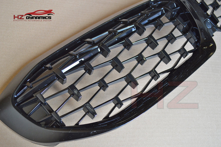 Diamond Gloss Black Kidney Grill FOR BMW G20 G21 3 Series 2019-2022