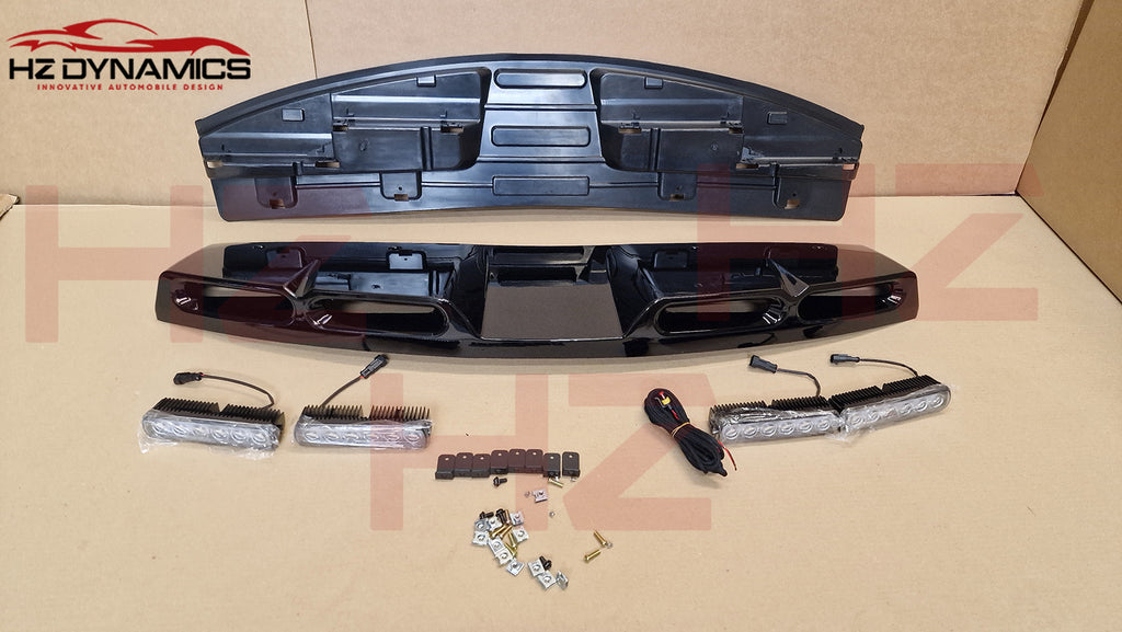 Gloss Black LED Roof Top Light Bar FOR Land Rover Defender 90 110 L663 2020-23