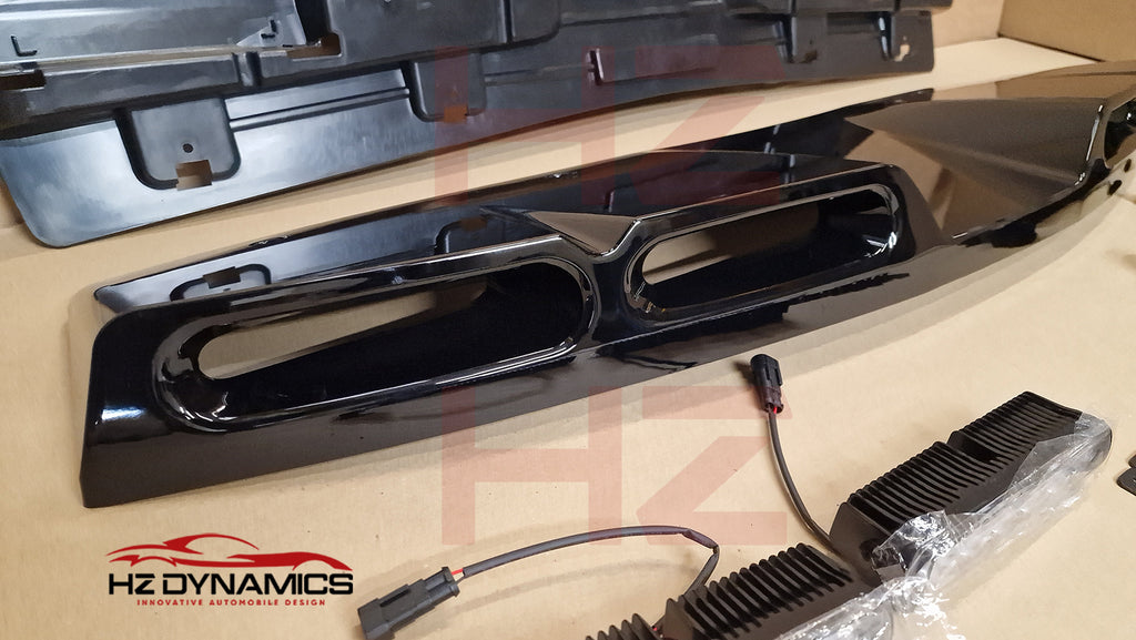 Gloss Black LED Roof Top Light Bar FOR Land Rover Defender 90 110 L663 2020-23