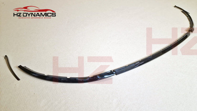 Gloss BLack Front Lip Splitter Spoiler For Mercedes C Class W205 C205 AMG 2019+