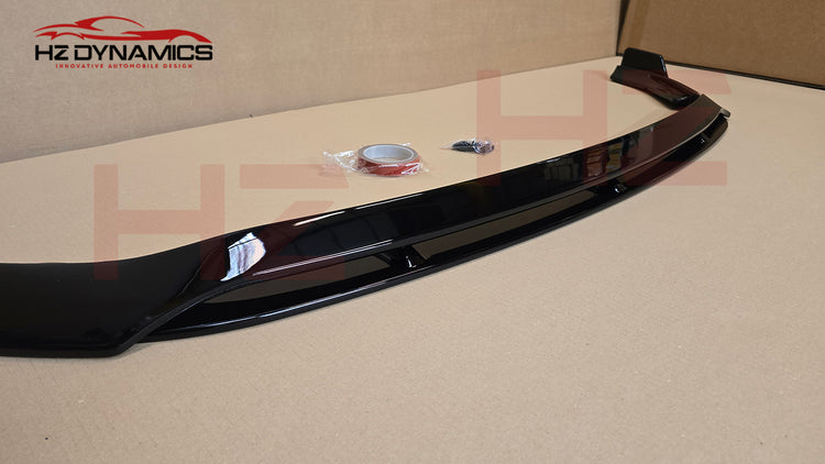 BB Look Gloss BLack Front Lip For Mercedes C Class W205 C205 AMG 2019-2021