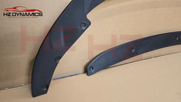 BB Look Gloss BLack Front Lip For Mercedes C Class W205 C205 AMG 2019-2021