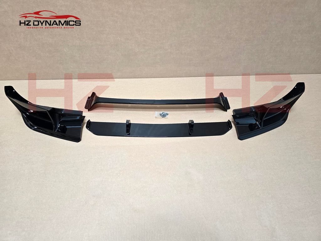 MS Look Gloss Black Front Bumper Lip FOR 2020-2025 Land Rover Defender L663