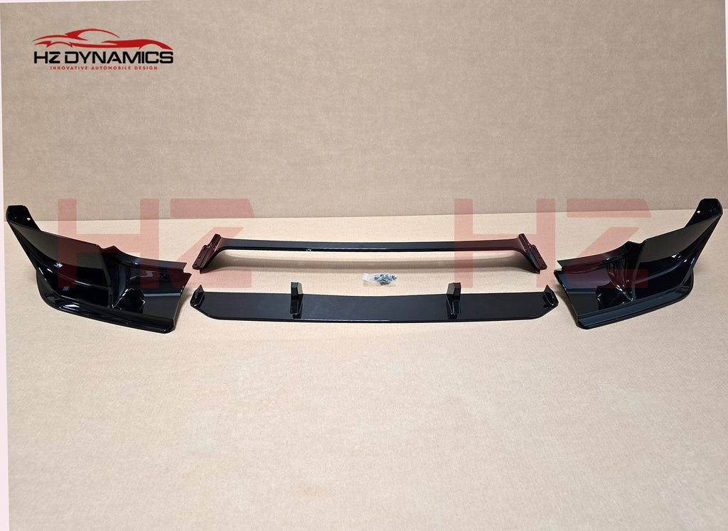 MS Look Gloss Black Front Bumper Lip FOR 2020-2025 Land Rover Defender L663