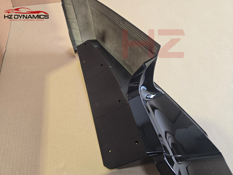 Canards Gloss Black Front Bumper Lip FOR 2020-2025 Land Rover Defender L663