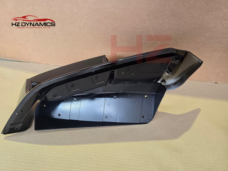 Canards Gloss Black Front Bumper Lip FOR 2020-2025 Land Rover Defender L663
