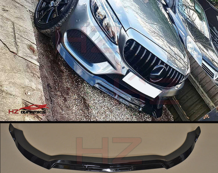 BB Look Gloss Black Front Lip FOR 2015-2018 Mercedes C Class W205 C205 AMG