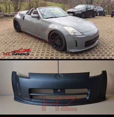 N1 LOOK FRONT BUMPER BLACK MESH FOR NISSAN 350Z Z33