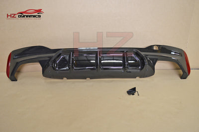 M5 Look Gloss Black Rear Diffuser FOR BMW 5 Series G30 G31 2018-2021