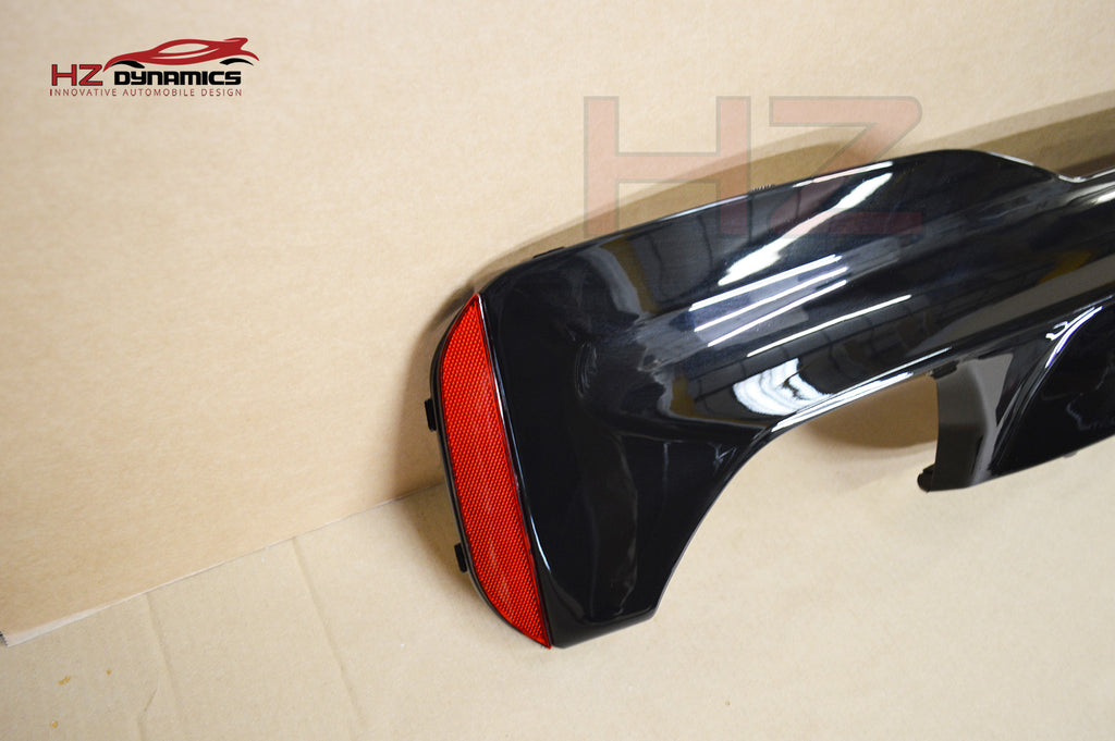 M5 Look Gloss Black Rear Diffuser FOR BMW 5 Series G30 G31 2018-2021