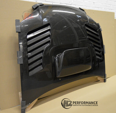 TW LOOK CARBON FIBER BONNET FOR SUBARU IMPREZA 2003 2005 WRX