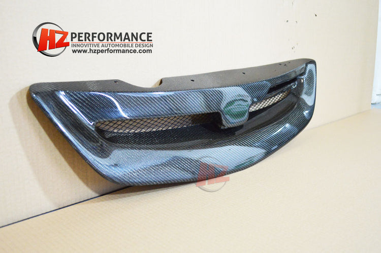 00-03 Honda Civic 3DR EP M Type Carbon Grill