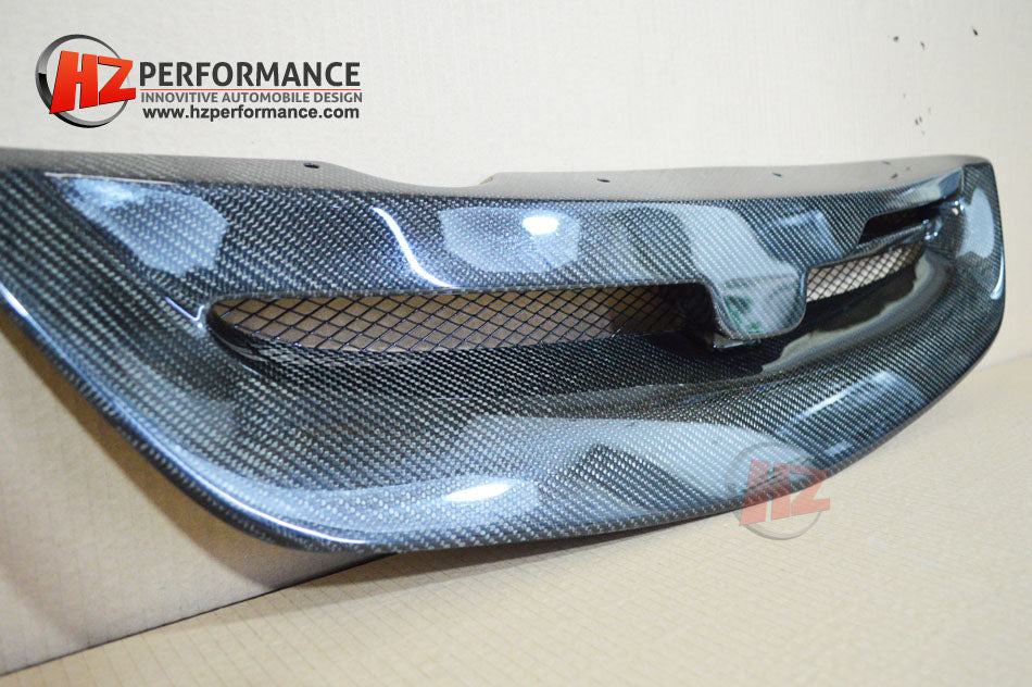00-03 Honda Civic 3DR EP M Type Carbon Grill