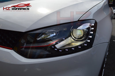 2010-2014 VW Polo 6R LED Projector Xenon Headlights