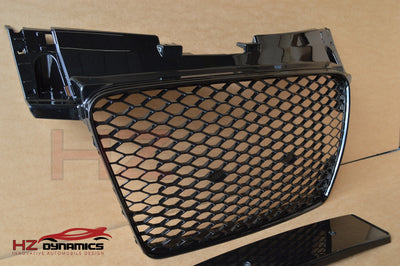 TTRS LOOK FRONT GRILL FOR AUDI TT TTS 2007 2014 MK2