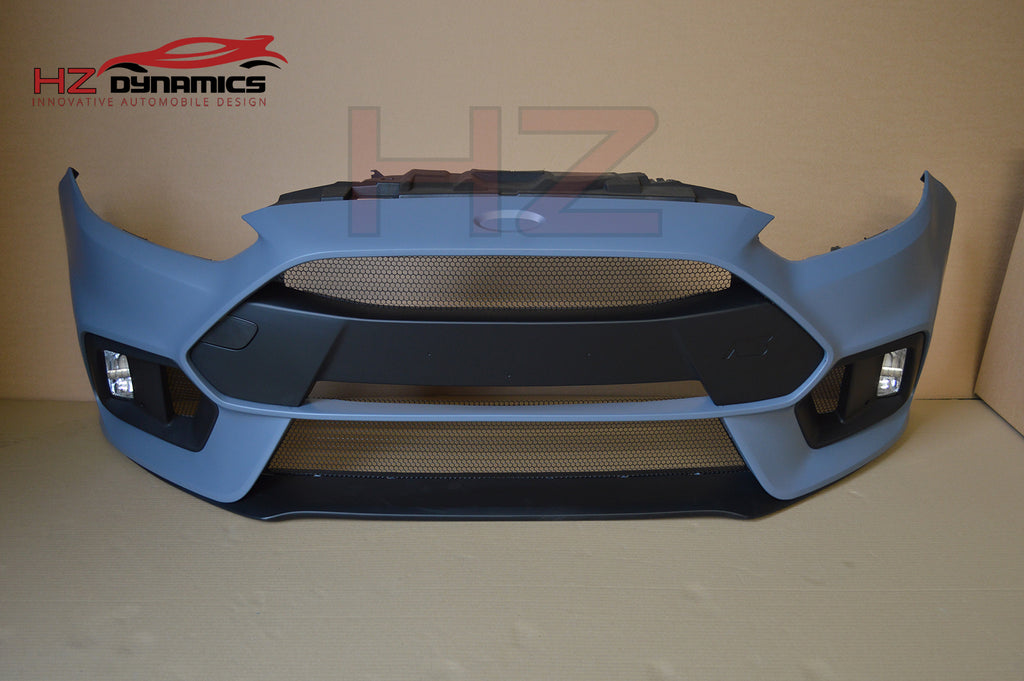 RS Type Front Bumper for Ford Focus MK3 2015 2018 3DR 5DR Hatchback