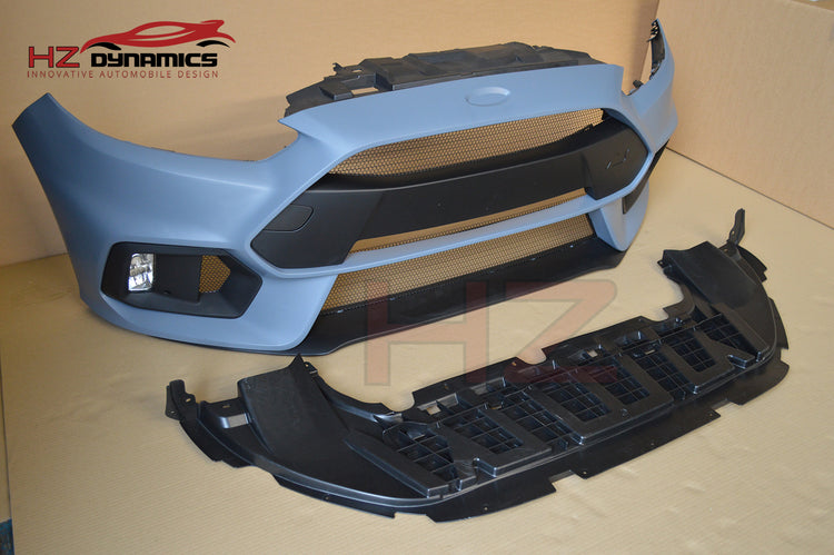 RS Type Front Bumper for Ford Focus MK3 2015 2018 3DR 5DR Hatchback