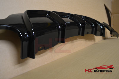 GLOSS BLACK PERFORMANCE REAR DIFFUSER FOR BMW 4 SERIES F32 F33 F36 M SPORT