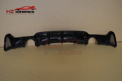GLOSS BLACK PERFORMANCE REAR DIFFUSER FOR BMW 4 SERIES F32 F33 F36 M SPORT