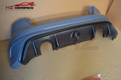 RS Type Rear Bumper for Ford Focus MK3 2015 2018 3DR 5DR Hatchback