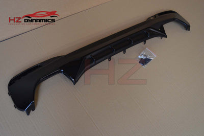 GLOSS BLACK PERFORMANCE LOOK DIFFUSER FOR BMW G30 G31 5 SERIES VALANCE