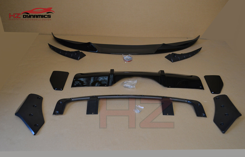 PERFORMANCE LOOK BODY KIT GLOSS BLACK FOR BMW X5 F15 2013 2017