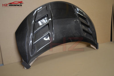 Version 2 Vented Carbon Fiber Bonnet For Honda Civic FK2 Type R