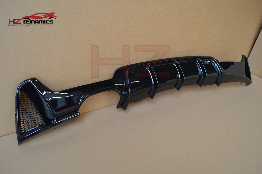 Gloss Black Performance Rear Diffuser FOR BMW 4 Series F32 F33 F36 M Sport