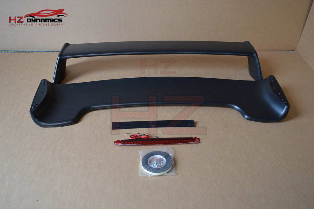 WRX STI LOOK BOOT SPOILER FOR SUBARU IMPREZA 2001 2007 PLASTIC