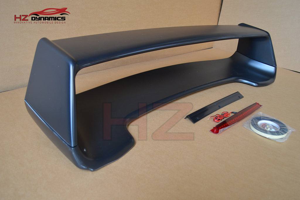WRX STI LOOK BOOT SPOILER FOR SUBARU IMPREZA 2001 2007 PLASTIC