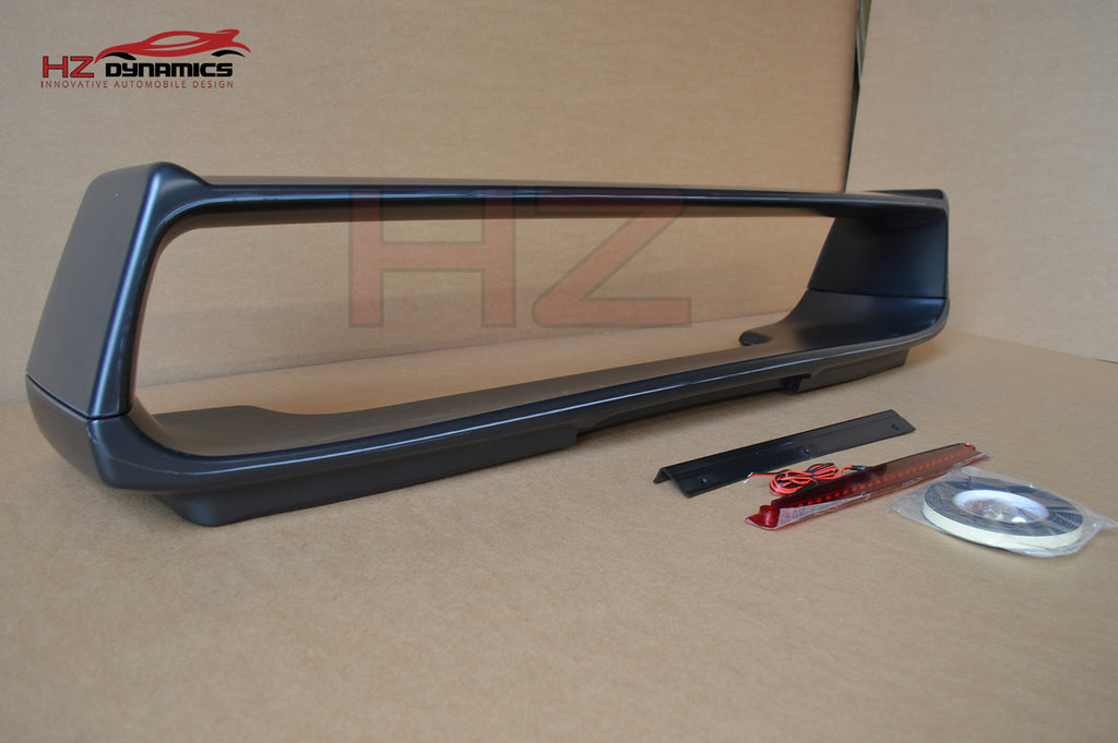WRX STI LOOK BOOT SPOILER FOR SUBARU IMPREZA 2001 2007 PLASTIC