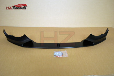 MATTE BLACK FRONT LIP SPLITTER VALANCE FITS BMW 1 SERIES F20 F21 M SPORT 2015