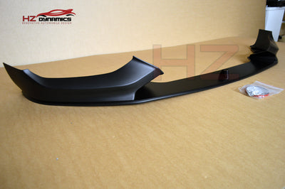MATTE BLACK FRONT LIP SPLITTER VALANCE FITS BMW 1 SERIES F20 F21 M SPORT 2015