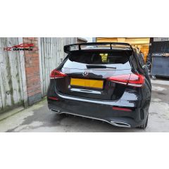 GLOSS BLACK A TYPE ROOF SPOILER FOR MERCEDES A CLASS W177 2019 2020