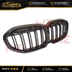 FOR BMW 1 SERIES F40 TWIN SLAT GRILLE FRONT KIDNEY GRILL GLOSS BLACK 2020+ 