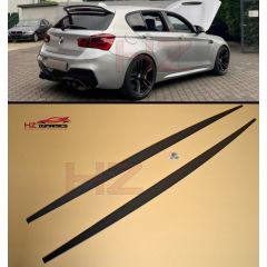 MATTE PERFORMANCE SIDE SKIRT SILLS EXTENSION FOR BMW 1 SERIES F20 F21 2015 2018