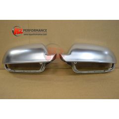 Audi A6 2009-2012 Aluminium Silver Mirror Covers