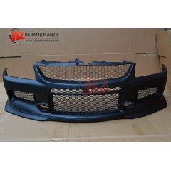 Mitsubishi Evo 8 9 MR Type Front Bumper with FRONT LIP
