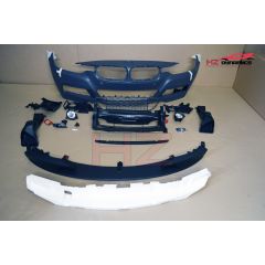 PERFORMANCE LOOK FRONT BUMPER + FRONT LIP FOR BMW F30 F31 3 SERIES 2011 2015 PP
