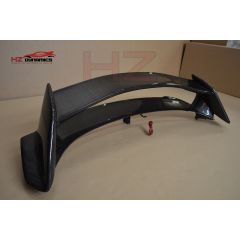 FULL CARBON FIBER BOOT SPOILER FOR HONDA CIVIC FK2 TYPE R + LED LIGHT