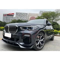 VERSION 2 NEW AERO BODY KIT GLOSS BLACK FOR BMW X5 G05 2018+ 