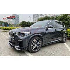 VERSION 2 NEW AERO BODY KIT GLOSS BLACK FOR BMW X5 G05 2018+ 