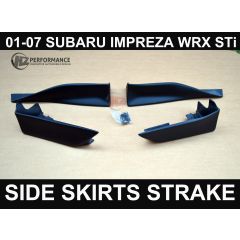 01-07 Subaru Impreza WRX STi Type Side Skirt Strakes